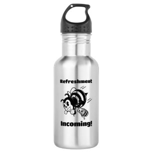 Botella De Agua ¡Refrescamiento Incipiente! Funny Bee & Bucket Per