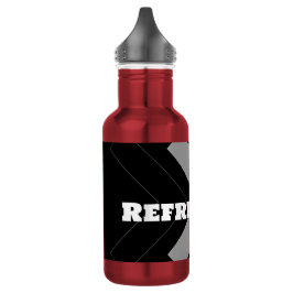 Botella De Agua Refrescarme Foto personalizada y texto fuente Holt