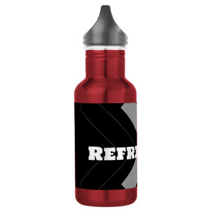 Botella De Agua Refrescarme Foto personalizada y texto fuente Holt