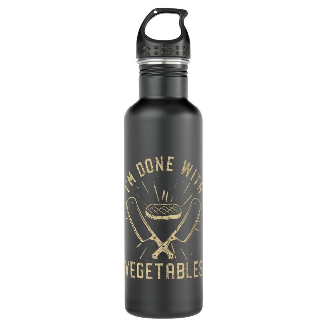 Botella De Agua Regalo de comedor de carne (Anverso)