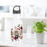 Botella De Agua Regalo de flores coloridas de fotografía de moda d<br><div class="desc">Regalo de flores coloridas de fotografía de moda de la familia Collage</div>