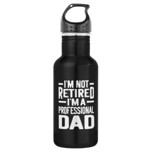 Botella De Agua Regalo de jubilación de papá profesional