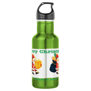 Botella De Agua Regalo de Navidad para tu ser querido de 18 oz
