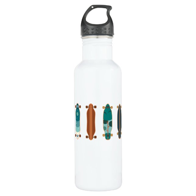 Botella De Agua Regalo de patineta para patinaje deportivo (Anverso)