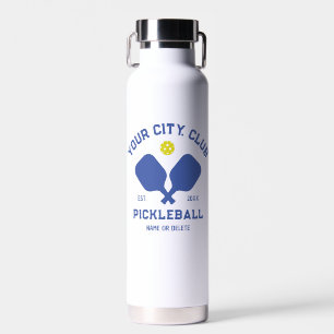 Botella De Agua Regalo de Pickleball Club Team Player Personalizad