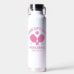 Botella De Agua Regalo de Pickleball Club Team Player Personalizad