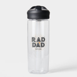 Botella De Agua Regalo de Rad Dad a papá