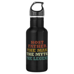 Botella De Agua Regalo del día del padre anfitrión papá