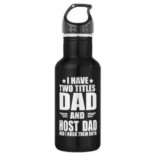 Botella De Agua Regalo divertido del Día del Padre para el padre a