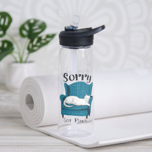 Botella De Agua Regalo divertido para amantes de gatos 