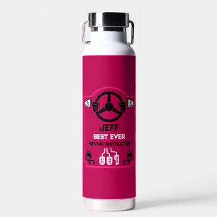 Botella De Agua Regalo divertido para instructor de conducir