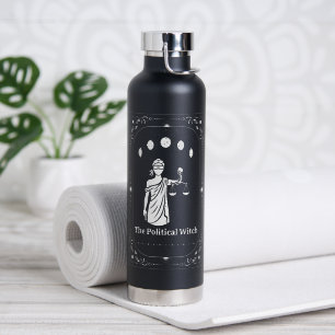 Botella De Agua Regalo Feminista de Tarot de Abogada Anti Trump Po