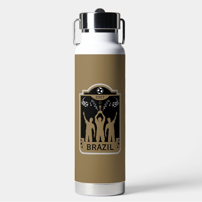 Botella De Agua Regalo final mundial de fútbol (Frente)