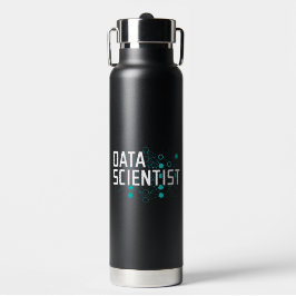 Botella De Agua Regalo para científico de datos Analista de datos