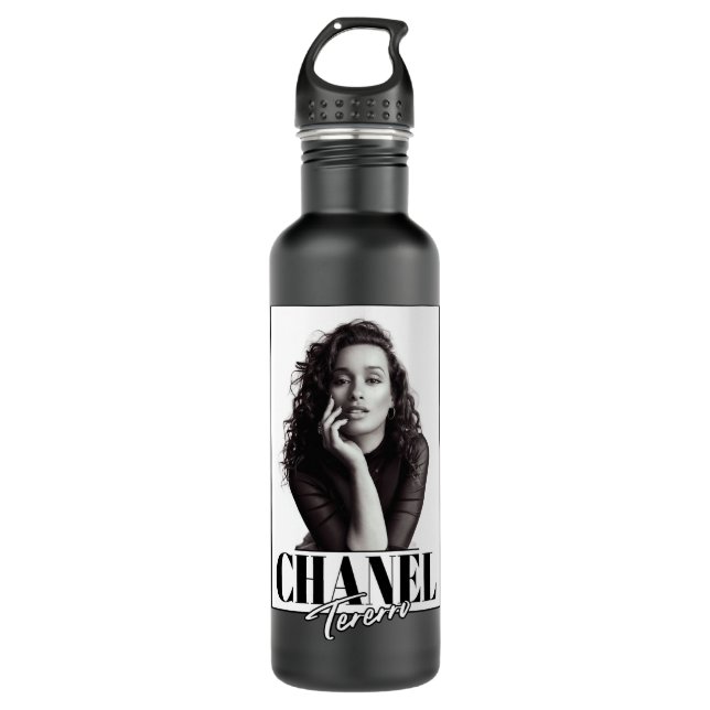 Botella De Agua Regalo Para Hombres Chanel Terrero Slomo Eurovisió (Anverso)