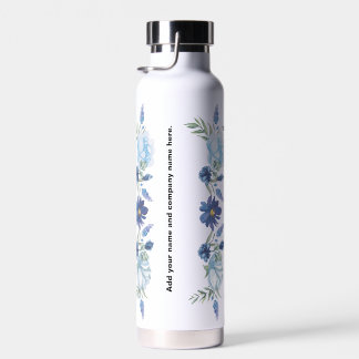 Botella De Agua regalo personalizado de acuarela elegante y lindo