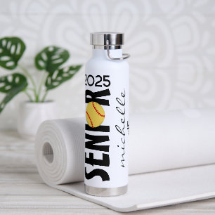 Botella De Agua Regalo personalizado de graduación nocturna de Sof