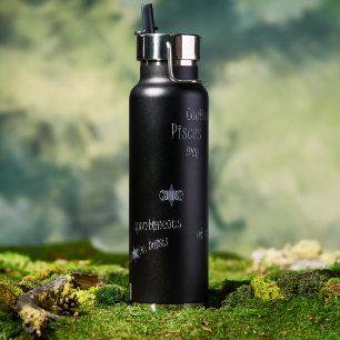 Botella De Agua Regalo personalizado divertido e inspirador diario
