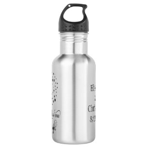 Botella De Agua Regalo personalizado para parejas Siempre bésame b