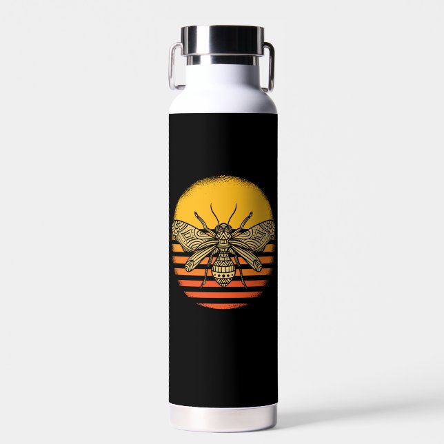 Botella De Agua Regalo Retro de Beekeeper Beekeeper (Delantero)