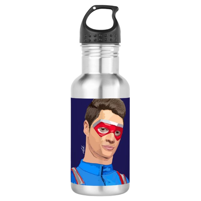 Botella De Agua Regalos de cumpleaños Peligro infantil (Anverso)