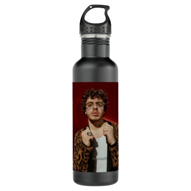 Botella De Agua Regalos de día Jack Harlow Guay te ama (Anverso)