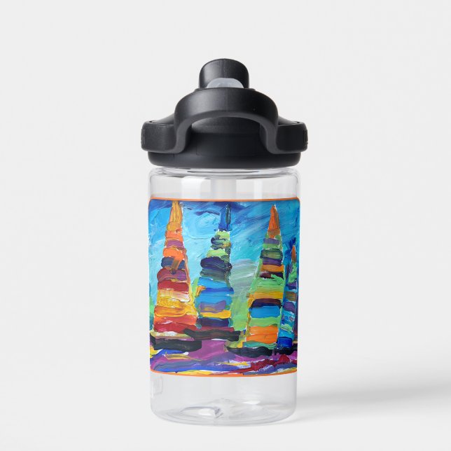 Botella De Agua Regatta "Arte por niños" (Parte trasera)