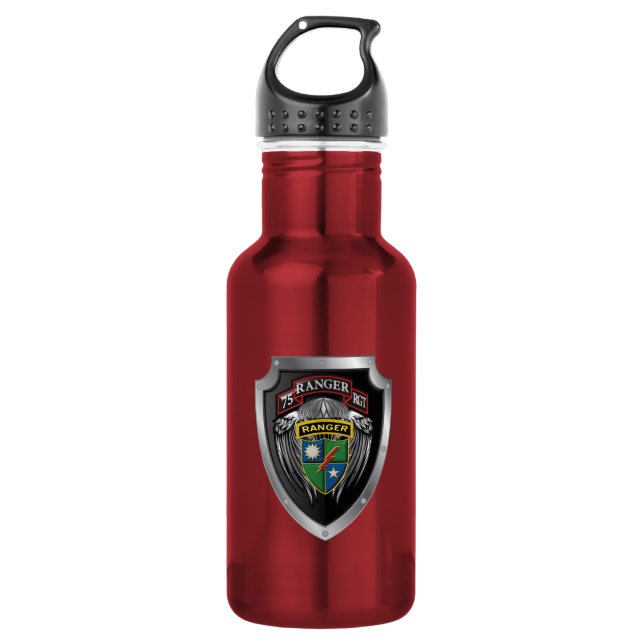 Botella De Agua Regimiento Ranger 75   (Anverso)