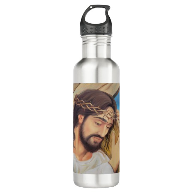 Botella De Agua Religión cristiana Jesucristo (Anverso)