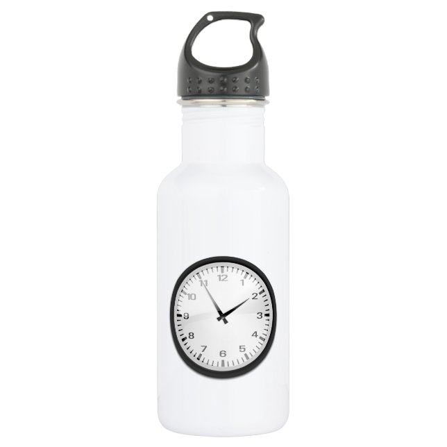 Botella De Agua Reloj que exhibe tiempo (Anverso)