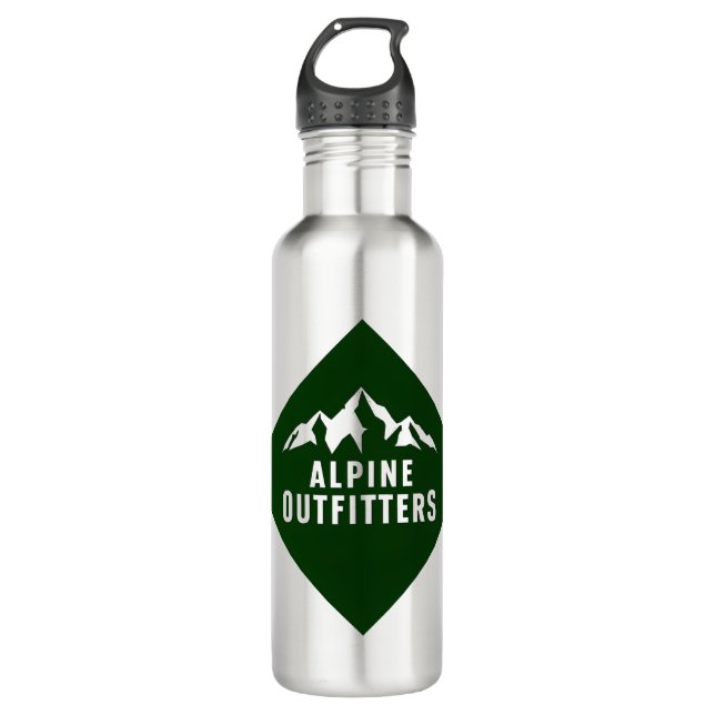 Botella de agua Rentabilidad Alpina (Anverso)
