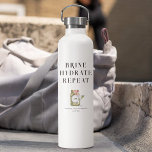 Botella De Agua Repetición de hidratos de cerda Bachelorette Con