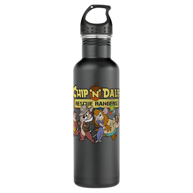 Botella De Agua Rescate de grupo Chip N Dale Goofy (Anverso)