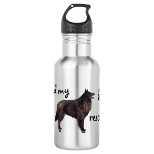Botella De Agua Rescate de Sheepdog belga