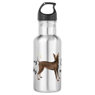 Botella De Agua Rescate de Xoloitzcuintli