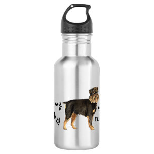 Botella De Agua Rescue Brussels Griffon