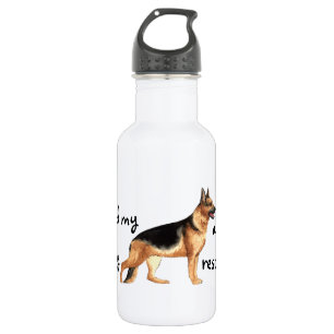 Botella De Agua Rescue German Shepherd