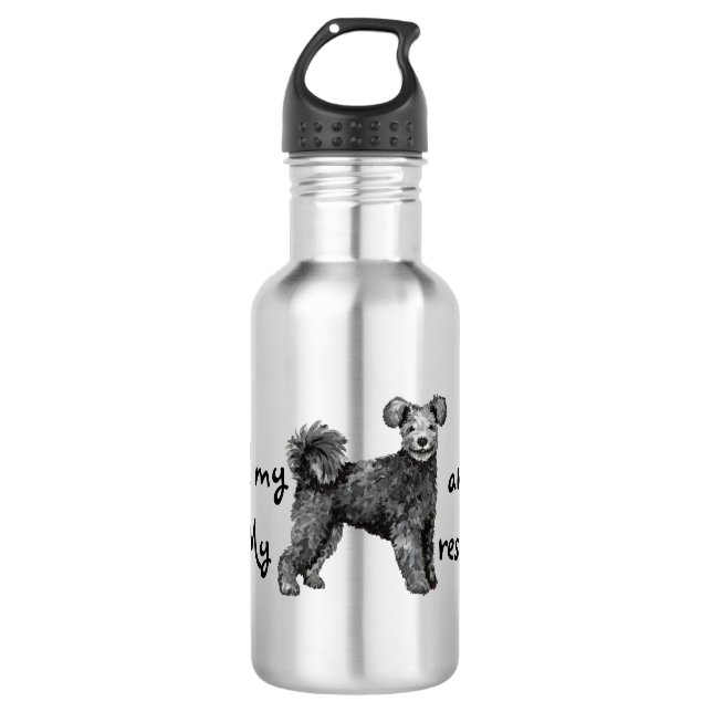 Botella De Agua Rescue Pumi (Anverso)