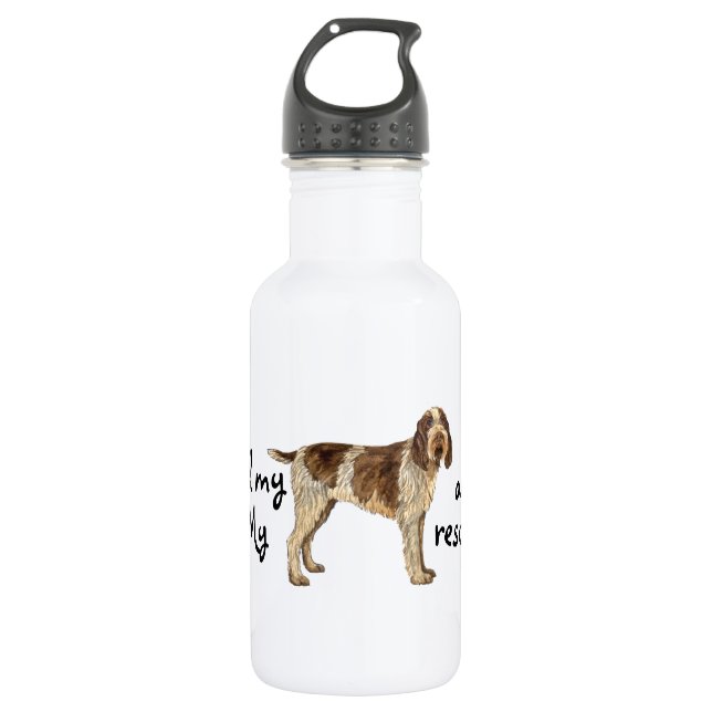 Botella De Agua Rescue Spinone (Anverso)
