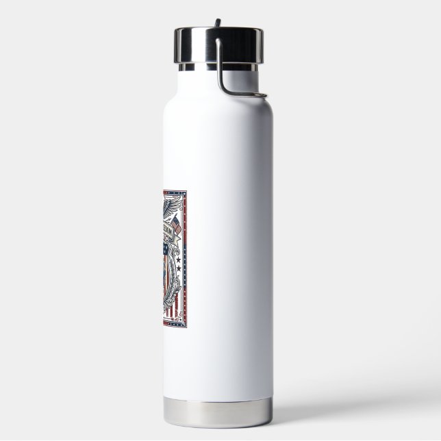 Botella De Agua Resina Patriótica (Izquierda)