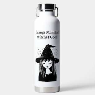 Botella De Agua Resistencia Zodiac Bruja Feminista Anti Trump Fant