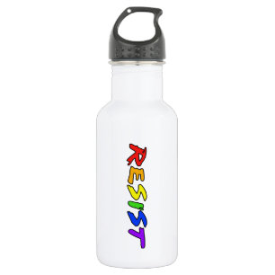 Botella De Agua ¡Resistid con orgullo!