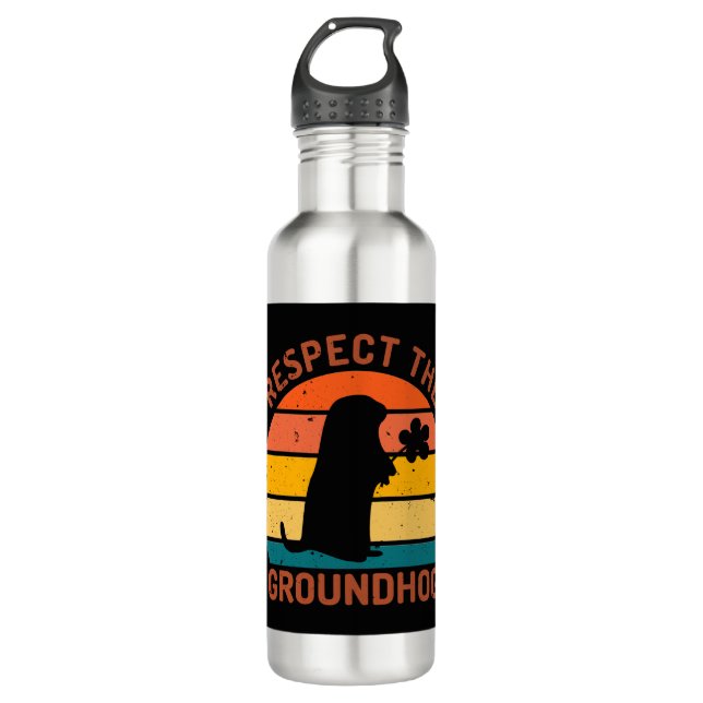 Botella De Agua Respeto De Los Motivos (Anverso)