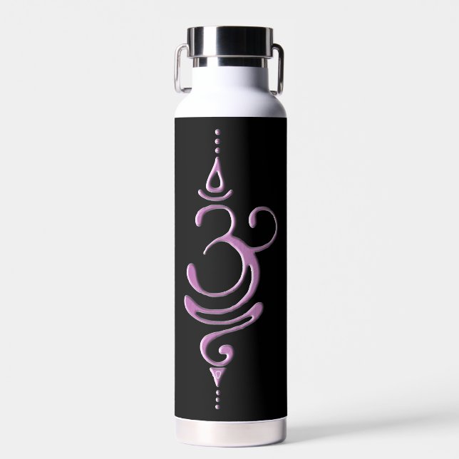 Botella De Agua Respira Rosa (Delantero)