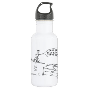 Botella De Agua Respiración profunda