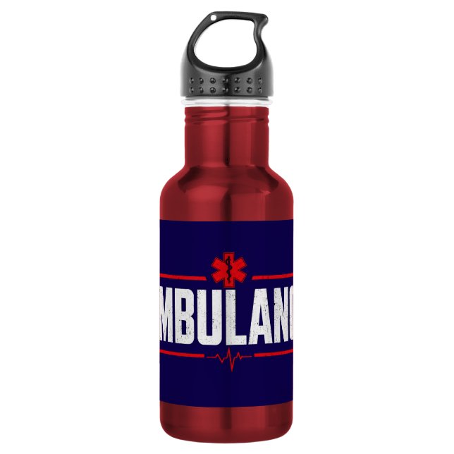 Botella De Agua 🚑 Respuesta de Emergencia (Anverso)