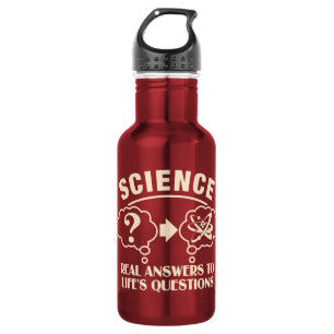 Botella De Agua Respuestas de ciencia - elegir color
