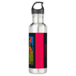Botella De Agua #resting Vibes, Fuchsia,