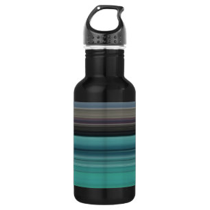 Botella De Agua Resumen #1: Verde azulado y gris