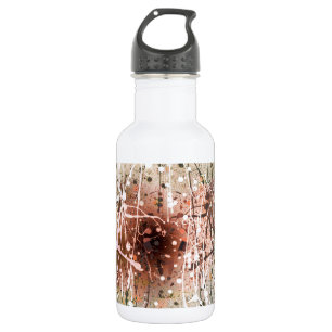 Botella De Agua Resumen de diseño de arte